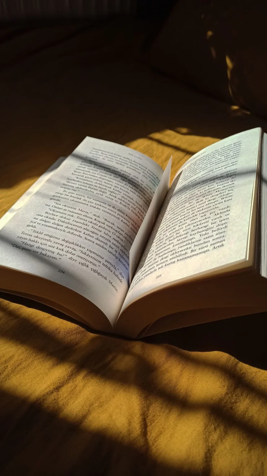 Auras, concept project de experiencia editorial digital: libro abierto