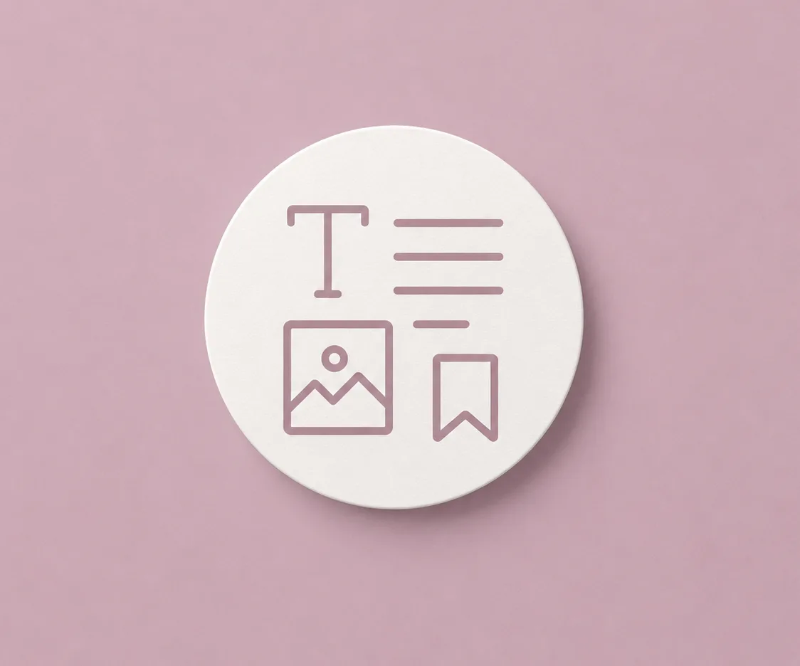 Diseño de contenidos y materiales de identidad visual